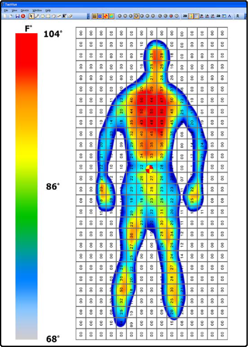 Tactilus温度分布系统