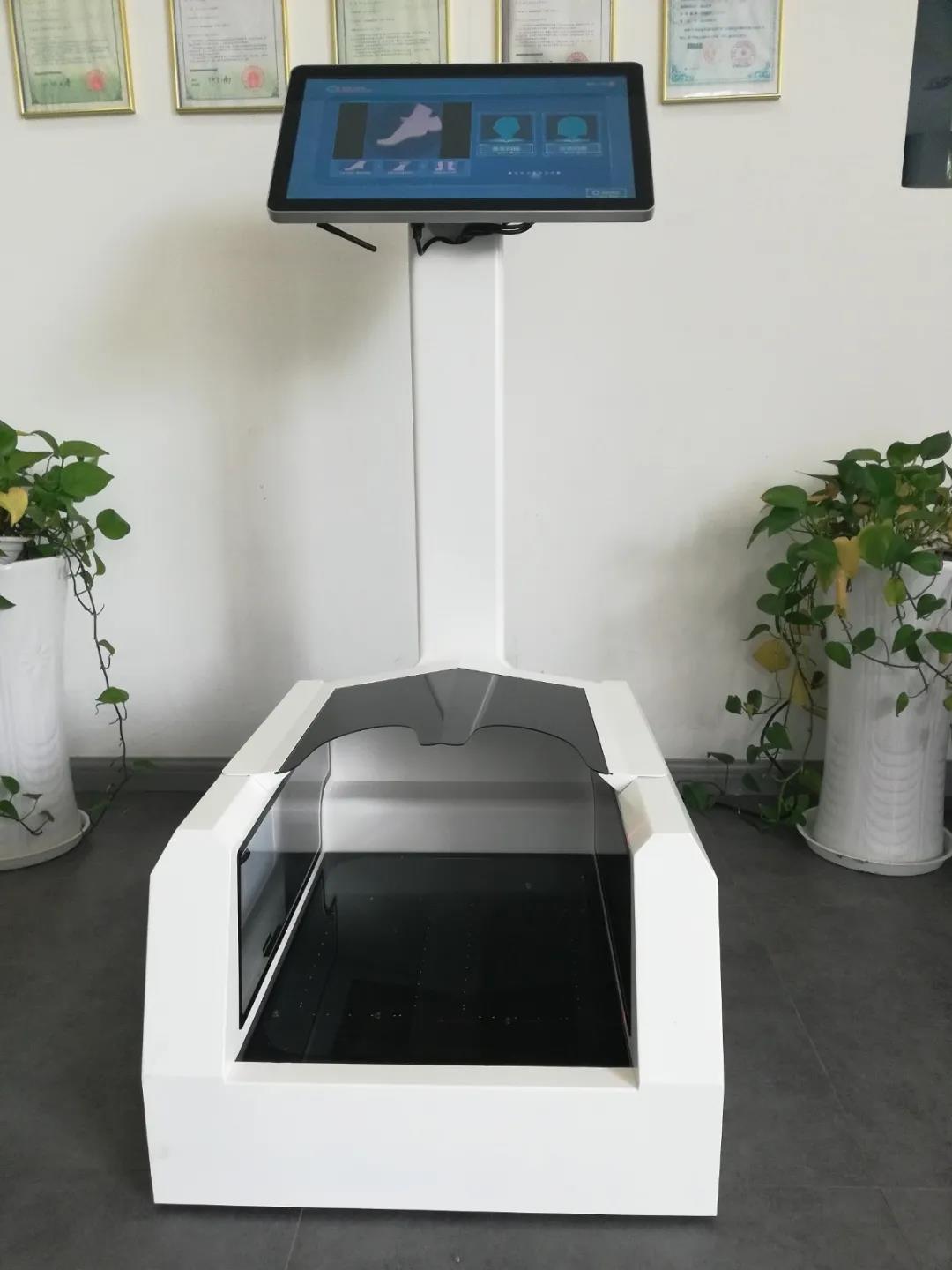 激光双足脚型三维扫描仪系统