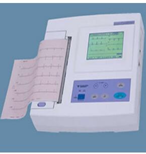 福田十二导自动分析心电图机 fx-7402