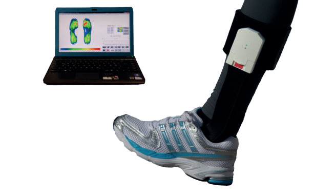 无线足底压力分布测量系统